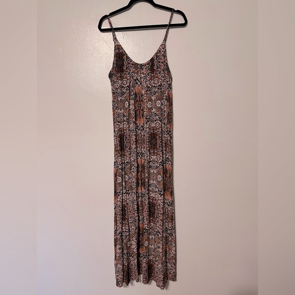 Rachel Zoe Dresses & Skirts - Rachel Zoe Boho Paisley Autumn Floral Maxi Dress Size Medium
